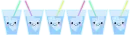 Kawaii Drinks Page divider