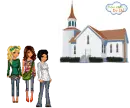going to church