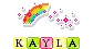Rainbow blinkie - Kayla