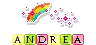 Rainbow blinkie - Andrea