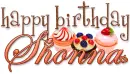 happy birthday shonna