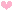mini pink beating heart