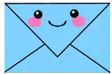 Kawaii Mail Icon