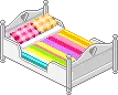Rainbow Bed