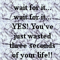 Three Seconds Wasted