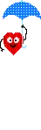 A Heart with an Umbrella