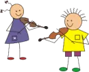 Kids PLaying The Violin