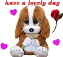 puppy have a lovley day