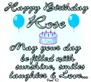 Happy Birthday Rose- fg - june bir