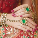 Bride hands