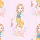 girly background pink