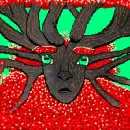 Female Tree Face - Christmas