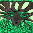 Female Tree Face - Green