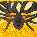 Female Tree Face - Gold