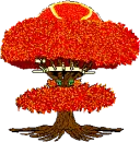 Small Orange tree fort