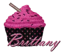 Pink & Black Cupcake -Brittany-