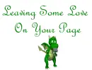 Green Dragon Love on Your Page
