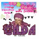 I Love you Im glad....Gilda