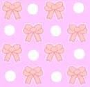 Kawaii Pink Bow Background