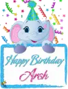 HAPPY BIRTHDAY Arsh