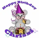 HAPPY BIRTHDAY  Chrissi