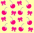cherry and bow background