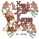 Happy B day! Karynn