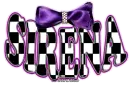 Sirena-checkers purple