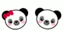 kawaii panda love