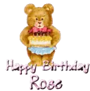 Happy Birthday - Rose