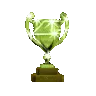 green trophy