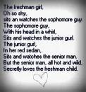 Senior loves The Freshman Girl