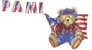 USA Teddy Bear - Pami