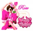 Birthday Love-Rose