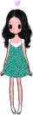 LOVELY GIRL HEART