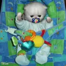 BABY CAT W/ PACIFIER