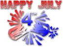 Happy 4th of July fireworks