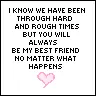 Best Friend No matter What