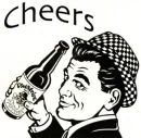 drinking beer