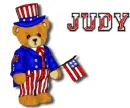 4th of July Bear - Judy