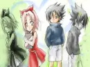 Sakura and Sasuke
