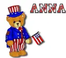 USA Bear - Anna