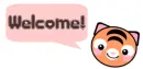 Welcome! kawaii tiger
