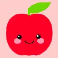 kawaii red apple avatar