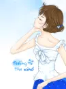 blue girl