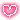 Tiny Pink Glowing Heart