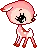 Cute Pink Deer