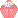 Tiny Light Pink Cupcake