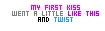 First Kiss