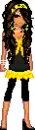 Yellow and Black